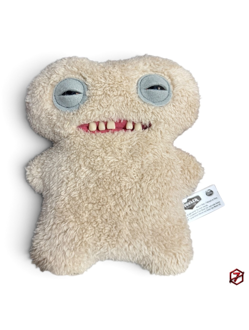 Fuggler Gaptooth McGoo Cream Fuzzy Snuggler UK Exclusive 2021